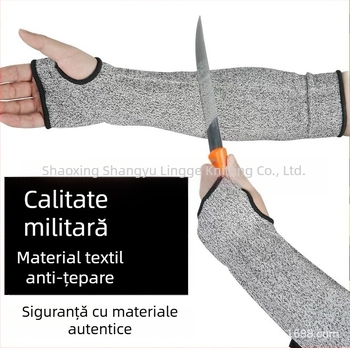 Manșon HPPE rezistent la tăiere, gradul 5, protecție împotriva zgârieturilor pentru reparații auto, sudură, prelucrarea lemnului și gravură