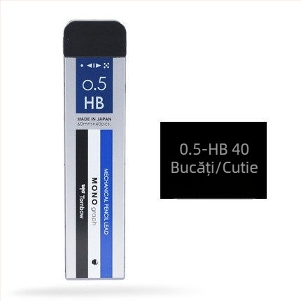 Refil pentru creion mecanic Dragonfly, model R3/R5-MG, 0,5 mm, corp din plastic