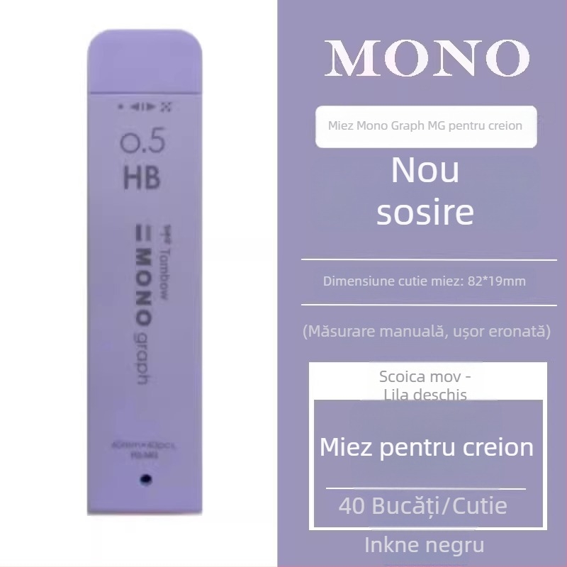 Refil pentru creion mecanic Dragonfly, model R3/R5-MG, 0,5 mm, corp din plastic