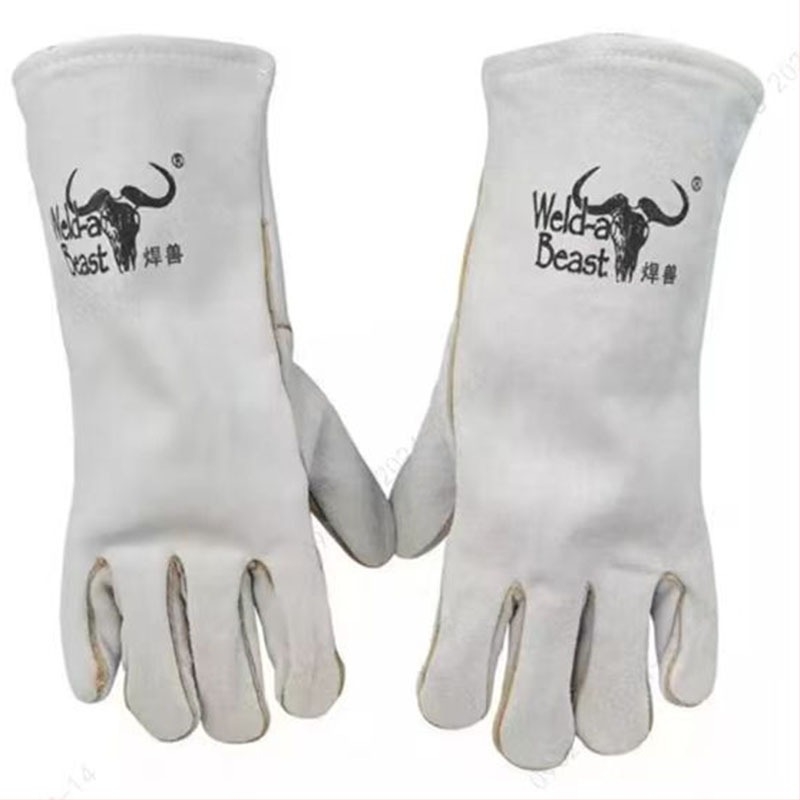 Mănuși de sudură, piele Cortex, Welding beast, protecție termică pentru sudură, tăiere, lucrări electrice