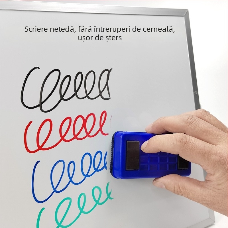 Marker pentru tablă albă, pe bază de apă, lățime linie de 2 mm, corp din plastic, model de 68 grade