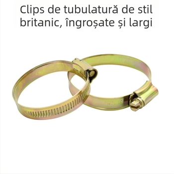 Colier pentru furtun de apă - îngroșat și mai lat, diametru nominal 26 mm, diametru de fixare 25 mm, marcă: Altă