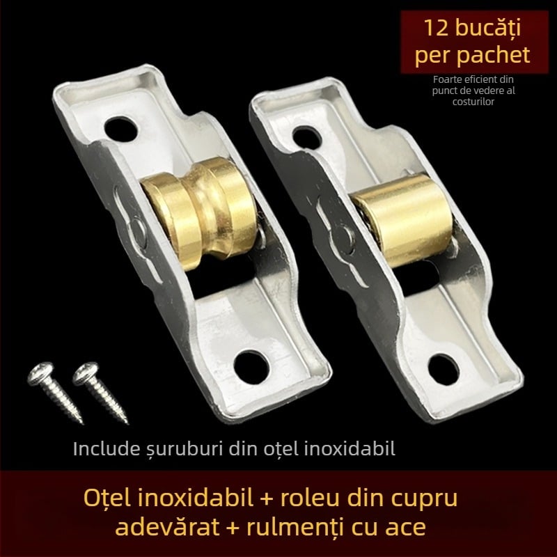 Rola inferioară de ghidare pentru uși și ferestre (Material: oțel inoxidabil; Model: 80/88; Brand: Spring shaping; Utilizare: uși și ferestre; Stil: modern simplu)