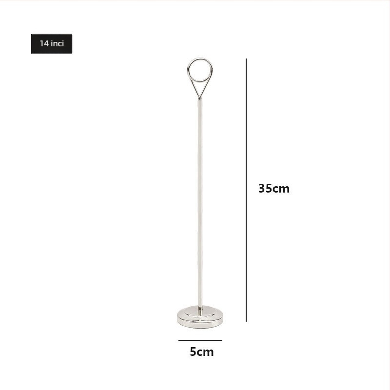 Suport pentru carduri de așezare din oțel inoxidabil, model sd-1040, marcă Yi Huanhua Ru, stil chinezesc