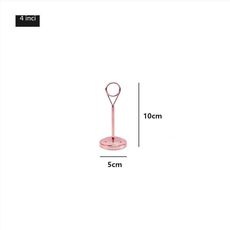 Suport pentru carduri de așezare din oțel inoxidabil, model sd-1040, marcă Yi Huanhua Ru, stil chinezesc