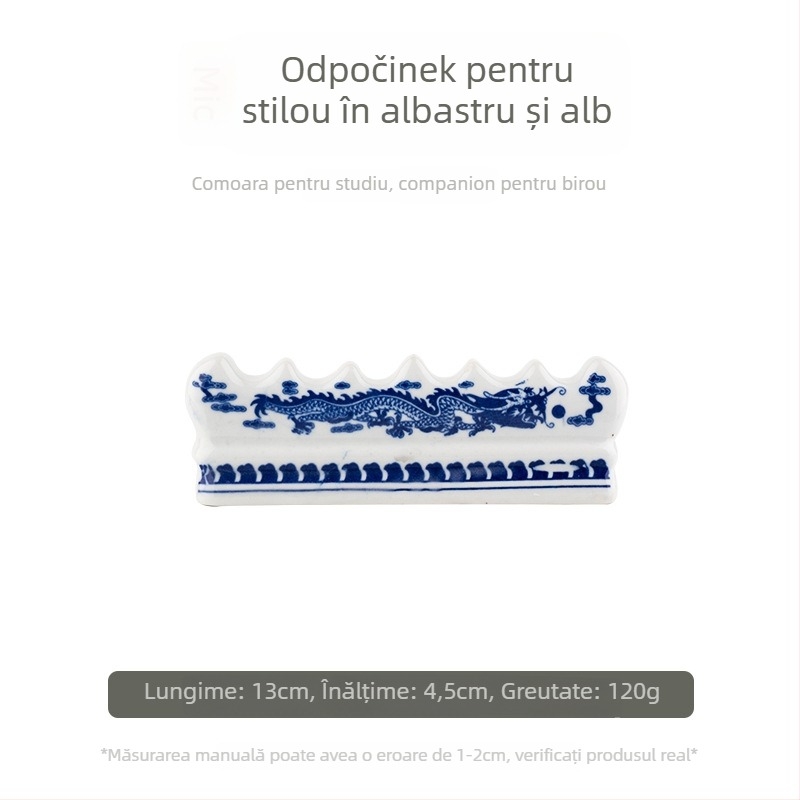Suport pentru pensule Fengnuo, formă rotundă, model 985, cod F96J76HHMJ67M7, cadou pentru casă