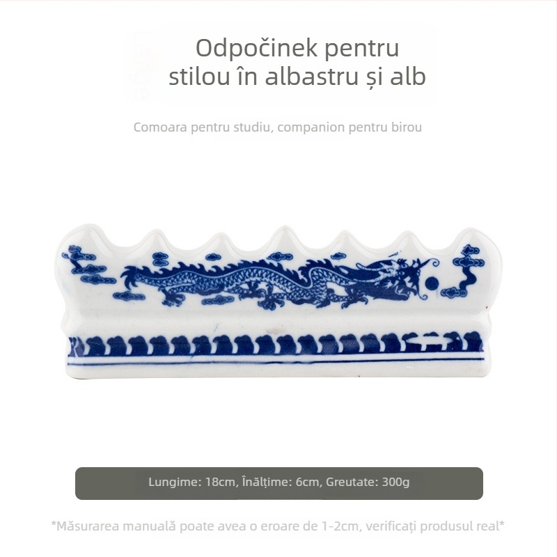 Suport pentru pensule Fengnuo, formă rotundă, model 985, cod F96J76HHMJ67M7, cadou pentru casă