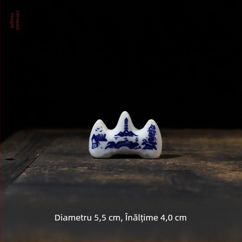 Suport pentru pensule Fengnuo, formă rotundă, model 985, cod F96J76HHMJ67M7, cadou pentru casă