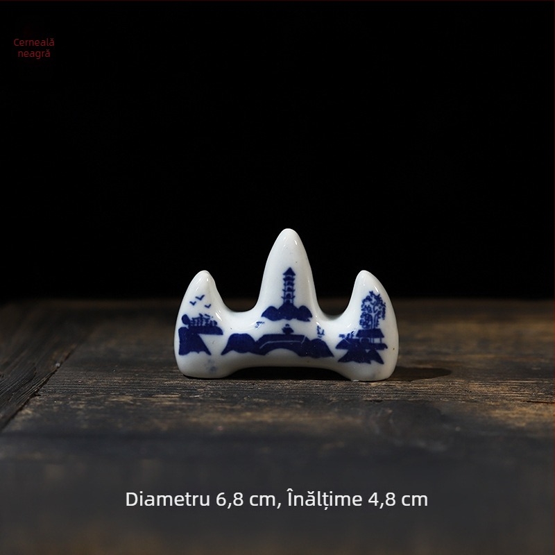 Suport pentru pensule Fengnuo, formă rotundă, model 985, cod F96J76HHMJ67M7, cadou pentru casă