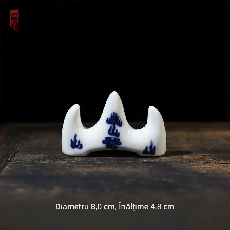 Suport pentru pensule Fengnuo, formă rotundă, model 985, cod F96J76HHMJ67M7, cadou pentru casă