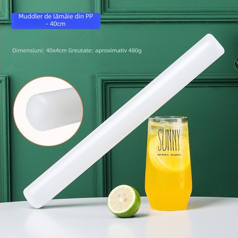 Aijige Oțel Inox 304 Ciocan pentru zdrobirea gheții și muddler pentru suc, pentru ceai cu lămâie - Stil modern simplu