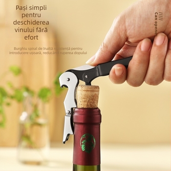 Set de deschizătoare pentru sticle și conserve, portabil, pentru o varietate de conserve