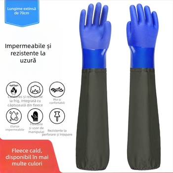 Mănuși de protecție din piele de vită – anti-tăiere, rezistente la ulei, rezistente la uzură, antiderapante