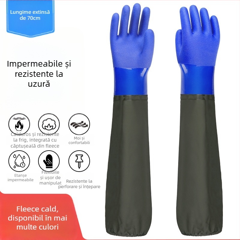 Mănuși de protecție din piele de vită – anti-tăiere, rezistente la ulei, rezistente la uzură, antiderapante