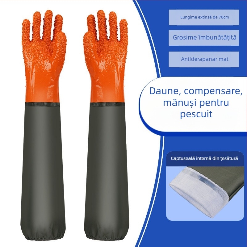 Mănuși de protecție din piele de vită – anti-tăiere, rezistente la ulei, rezistente la uzură, antiderapante