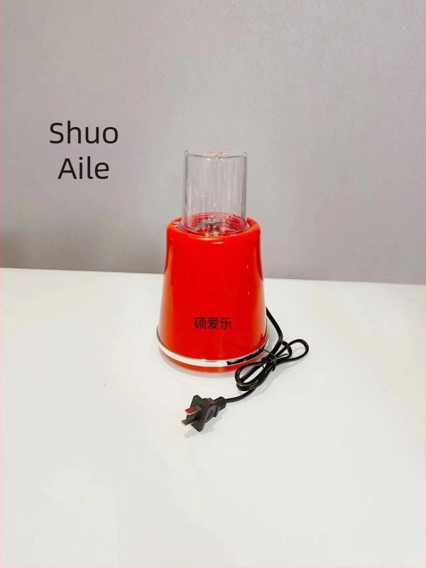 Storcător de fructe mini portabil pentru bucătărie, procesor de fructe și sucuri, capacitate sub 1 L, tensiune ≤ 36 V, viteză motor ≤ 10.000 rpm, lamă de amestec: 1, cu lame de amestecare duble, control mecanic