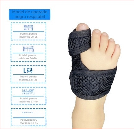 Orteza pentru valgusul piciorului, cu suport pentru deget, CK-21, bandaj elastic pentru reabilitare