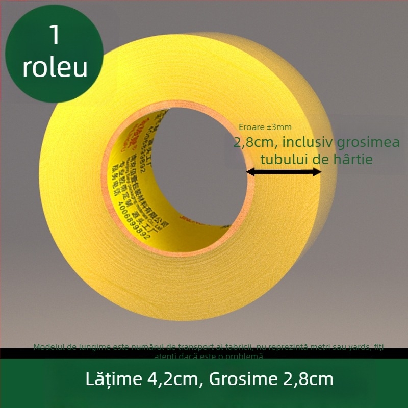 Bandă de ambalare cu bază BOPP polipropilenă pentru proiecte DIY
