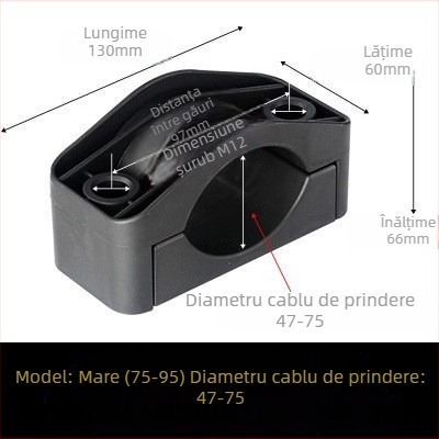 CHKL Clemă pentru cablu de dulap de înaltă tensiune; cabluri cu trei conductori; nailon ignifug