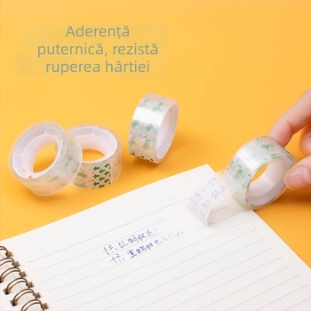 Bandă transparentă pentru întrebări greșite, rolă mică, PET, model ZH-CTJD, brand Friendly, pentru birou