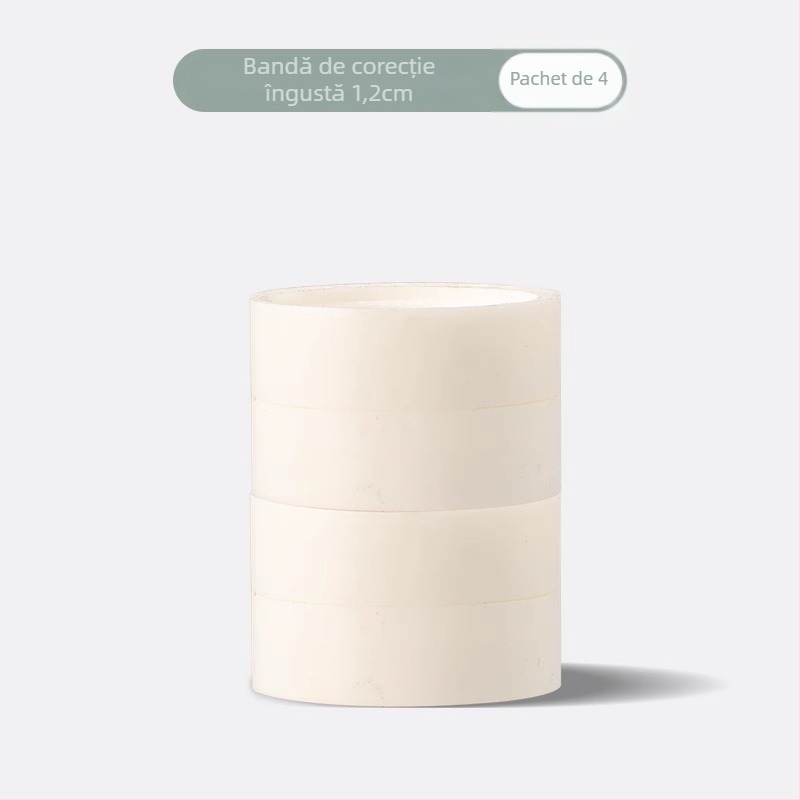 Bandă transparentă pentru întrebări greșite, rolă mică, PET, model ZH-CTJD, brand Friendly, pentru birou