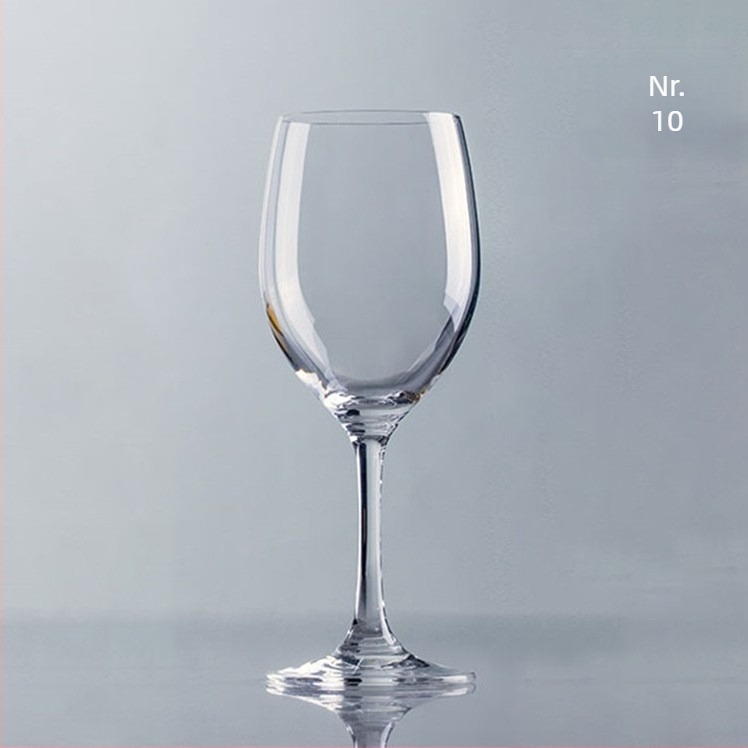 Pahar de vin roșu din cristal, lucrat manual, capacitate 601–700 ml, stil modern simplu, personalizare cu logo