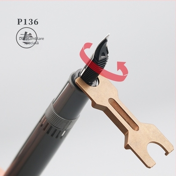 Unealtă de dezmembrare a pistonului pentru stilou P136 – compatibil BOCK & JOWO ansamblu limbii penului (Sistem de alimentare cu cerneală prin piston; Nib din Iridiu; Modelul 136)