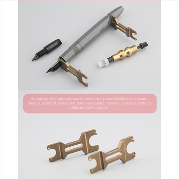 Unealtă de dezmembrare a pistonului pentru stilou P136 – compatibil BOCK & JOWO ansamblu limbii penului (Sistem de alimentare cu cerneală prin piston; Nib din Iridiu; Modelul 136)