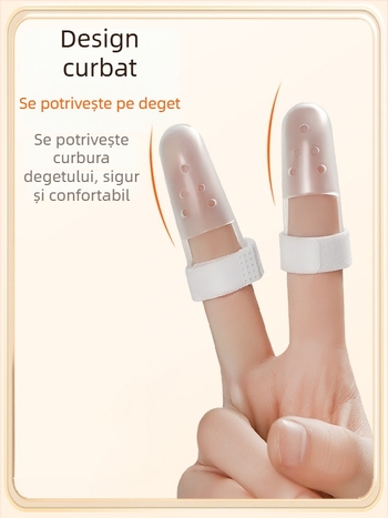 Șină de fixare a degetului pentru fractură – model J202305031548, pentru mâini, producător JZULE, garanție 6 luni