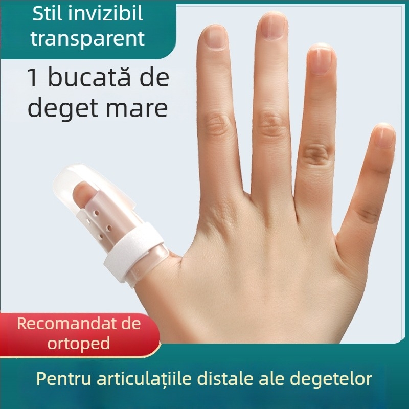 Șină de fixare a degetului pentru fractură – model J202305031548, pentru mâini, producător JZULE, garanție 6 luni