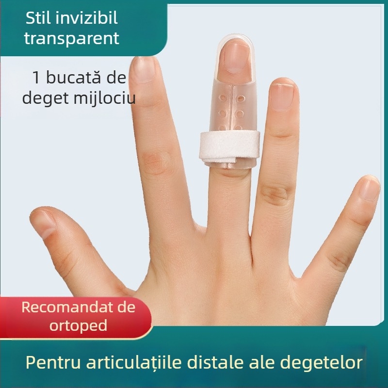 Șină de fixare a degetului pentru fractură – model J202305031548, pentru mâini, producător JZULE, garanție 6 luni