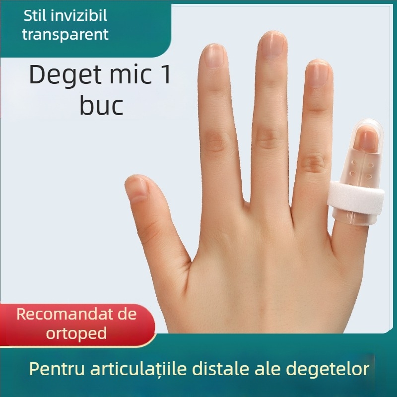 Șină de fixare a degetului pentru fractură – model J202305031548, pentru mâini, producător JZULE, garanție 6 luni