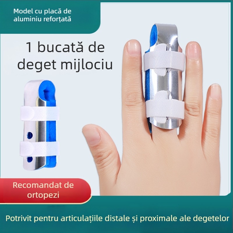 Șină de fixare a degetului pentru fractură – model J202305031548, pentru mâini, producător JZULE, garanție 6 luni