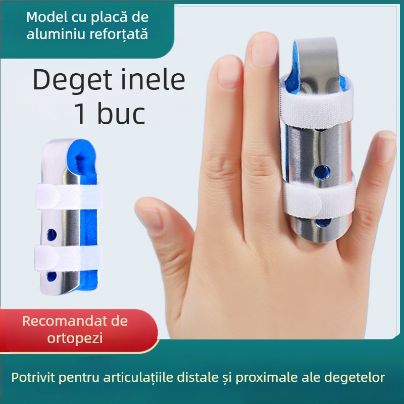 Șină de fixare a degetului pentru fractură – model J202305031548, pentru mâini, producător JZULE, garanție 6 luni