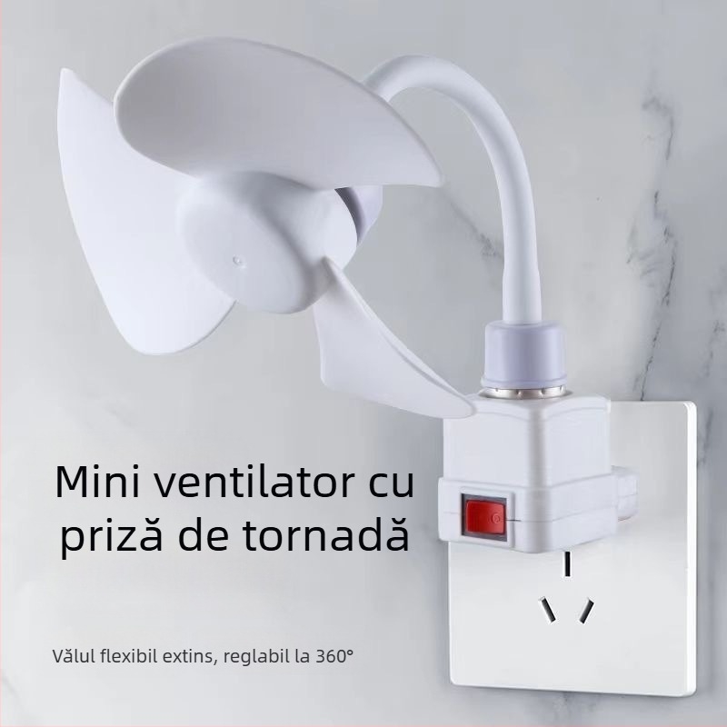 Ventilator mic de tavan cu 3 palete, motor brushless, alimentare cu curent alternativ, zgomot sub 36 dB