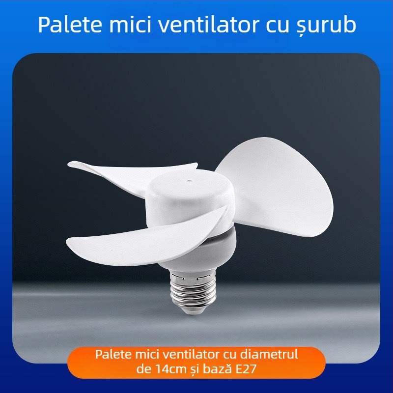 Ventilator mic de tavan cu 3 palete, motor brushless, alimentare cu curent alternativ, zgomot sub 36 dB