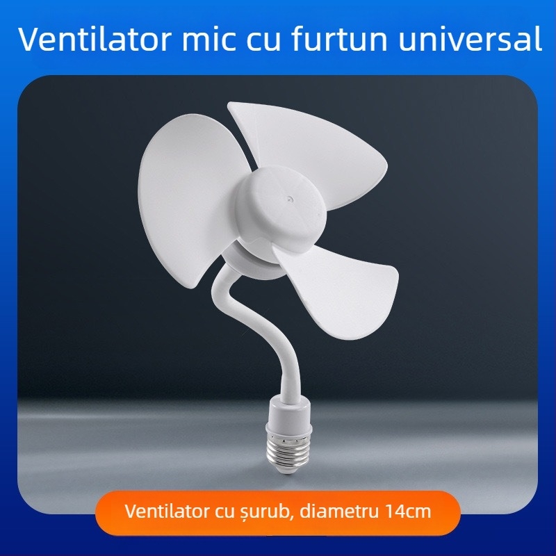 Ventilator mic de tavan cu 3 palete, motor brushless, alimentare cu curent alternativ, zgomot sub 36 dB