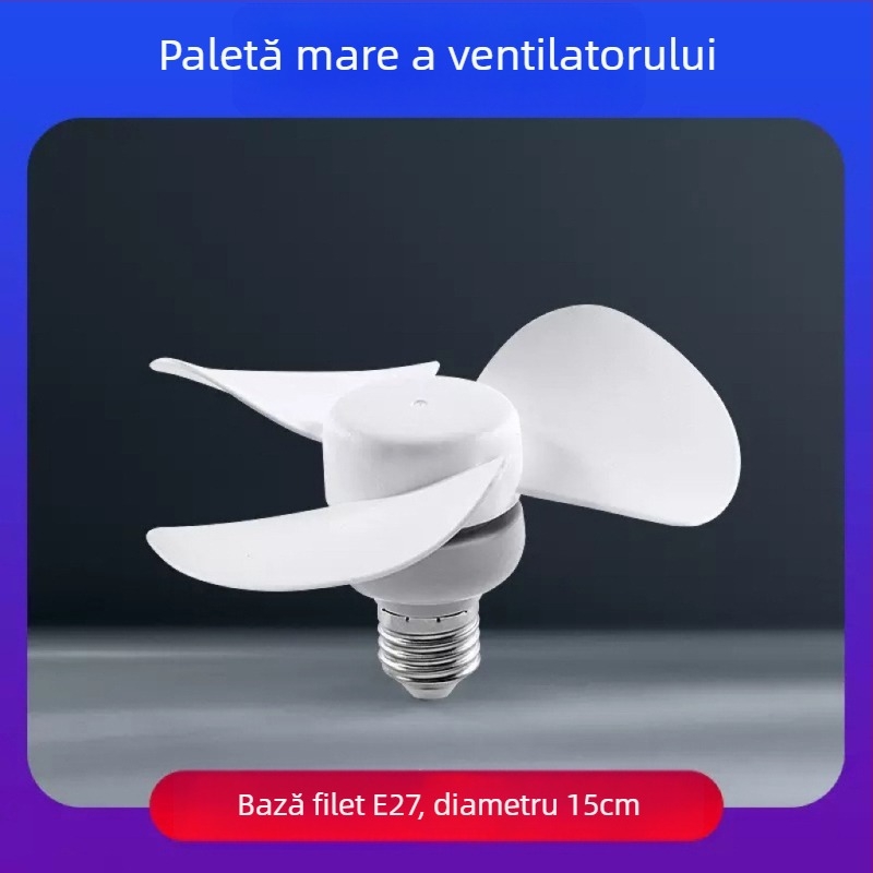 Ventilator mic de tavan cu 3 palete, motor brushless, alimentare cu curent alternativ, zgomot sub 36 dB