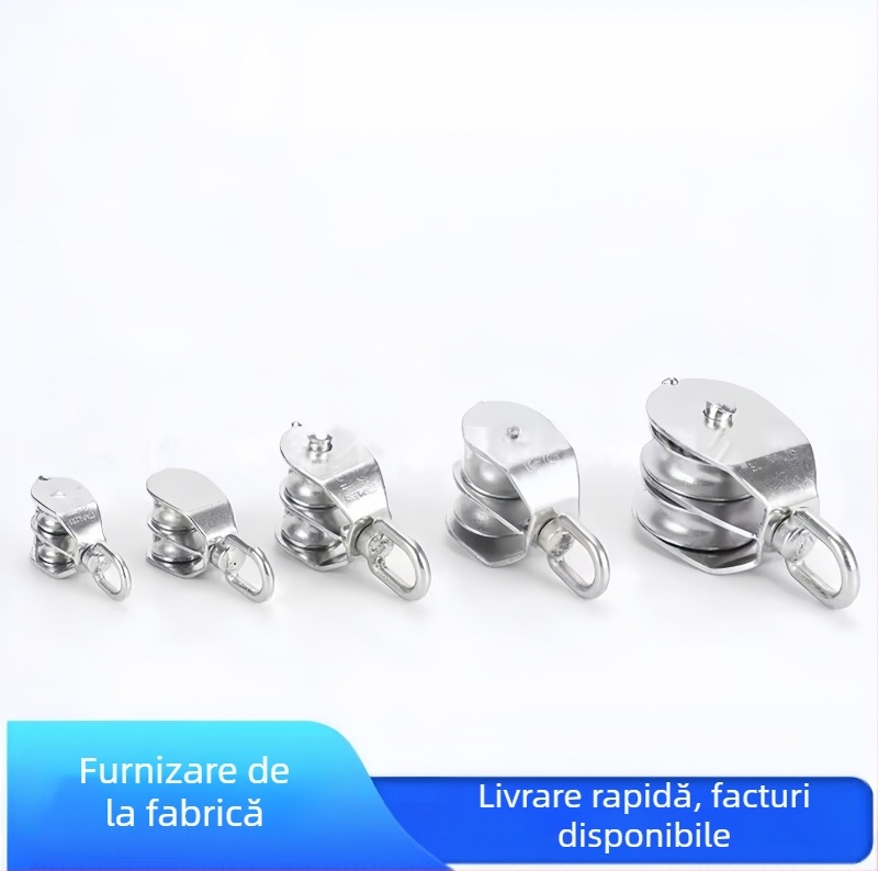 Start rola de ridicare din oțel inoxidabil 304 pentru uz marin, simplă și dublă