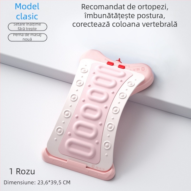 Cat Prince Suport lombar pentru copii și corector de postură, Model M8142, Lansare iarna 2026, Suport reglabil și funcțional