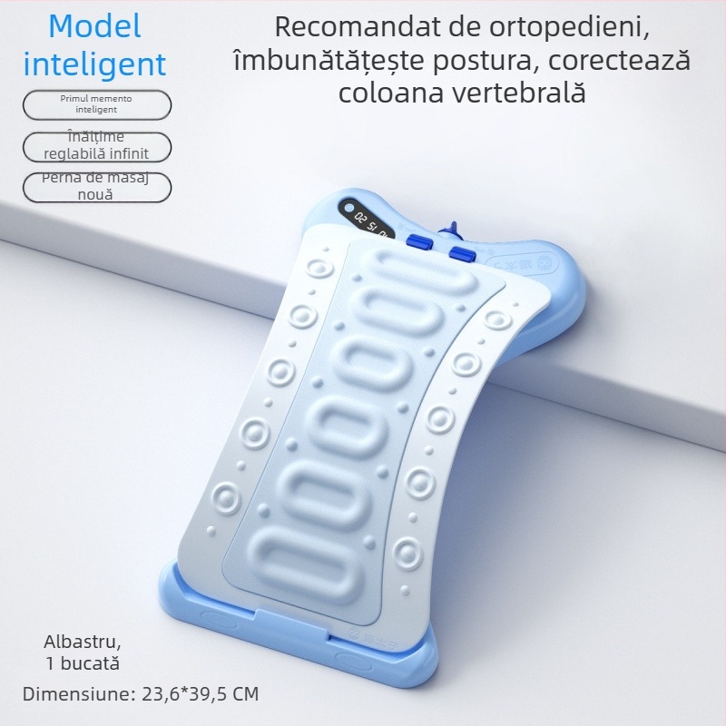 Cat Prince Suport lombar pentru copii și corector de postură, Model M8142, Lansare iarna 2026, Suport reglabil și funcțional