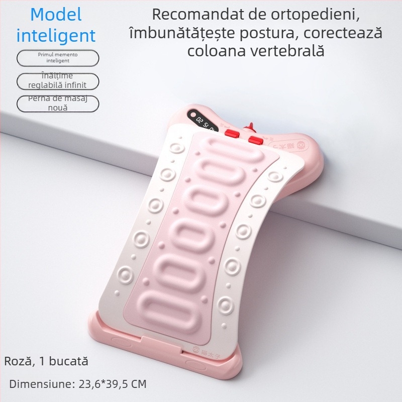 Cat Prince Suport lombar pentru copii și corector de postură, Model M8142, Lansare iarna 2026, Suport reglabil și funcțional