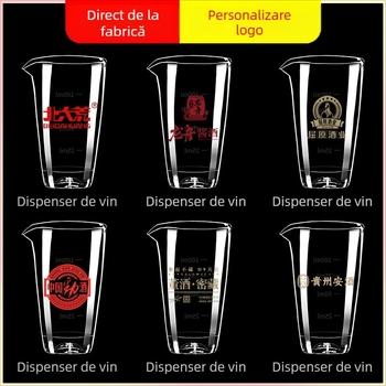 Set decantare Golden Five Edge – Plastic, un recipient și o ceașcă, stil simplu modern