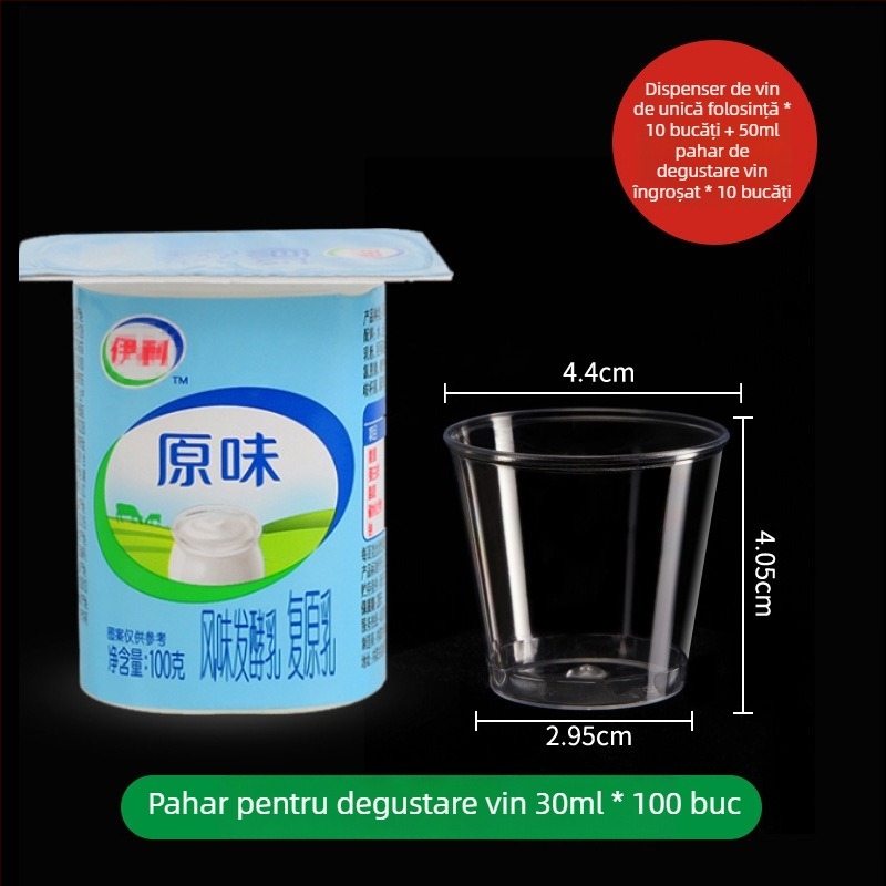 Set decantare Golden Five Edge – Plastic, un recipient și o ceașcă, stil simplu modern