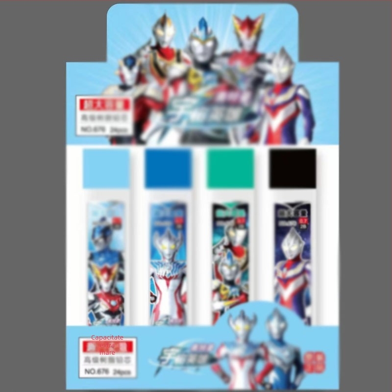 Refil pentru creion mecanic Zhuoer, 0,7 mm, plastic, model 611