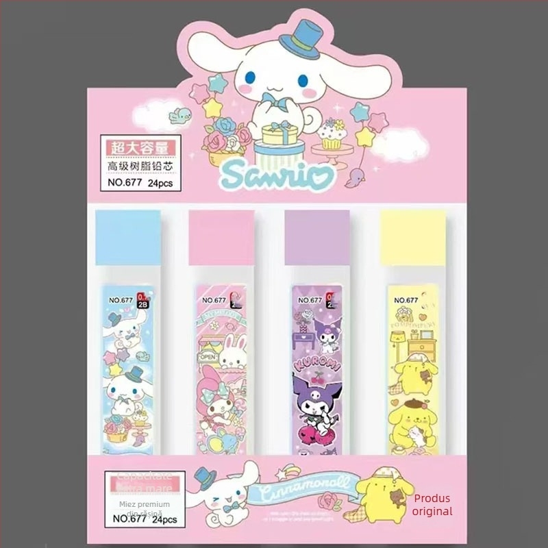 Refil pentru creion mecanic Zhuoer, 0,7 mm, plastic, model 611