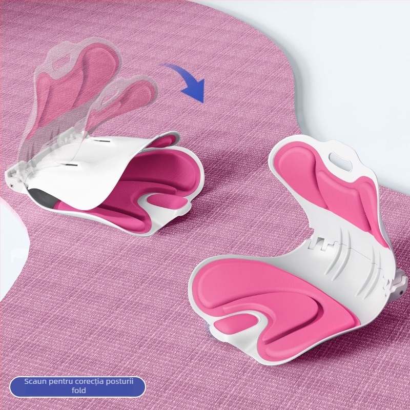 Scaun pentru corectarea posturii la copii cu iluminare, înălțime reglabilă, suport de lectură, anti-încovoiere, birou de studiu cu profil redus • Primăvara 2026 • Model 1 • Număr produs 3753121521193 • Certificare CE
