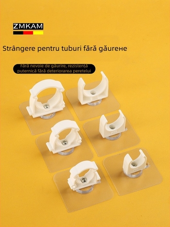 Clip fixare conducte fără găuri pentru țevi PPR, suport în formă de U pentru montaj pe perete, pentru gaze și apă; Tip: Alte; Domeniu de aplicare: Alte; Marcă: Alta