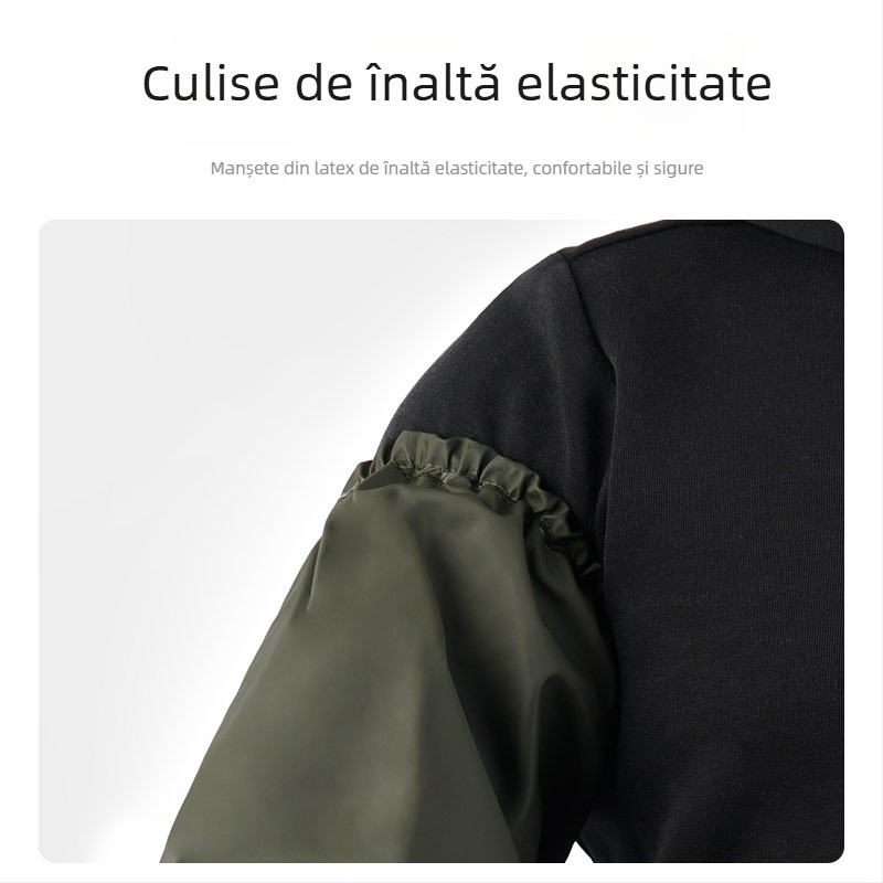 Mănuși de lucru din PVC impermeabile, cu căptușeală din catifea – rezistente la ulei, antiderapante, rezistente la perforare