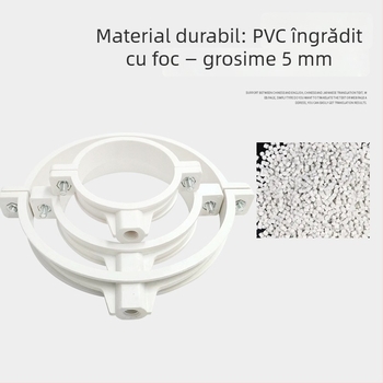 Colier pentru conducte din oțel inoxidabil cu coadă plată pentru drenaj — Yu Ye